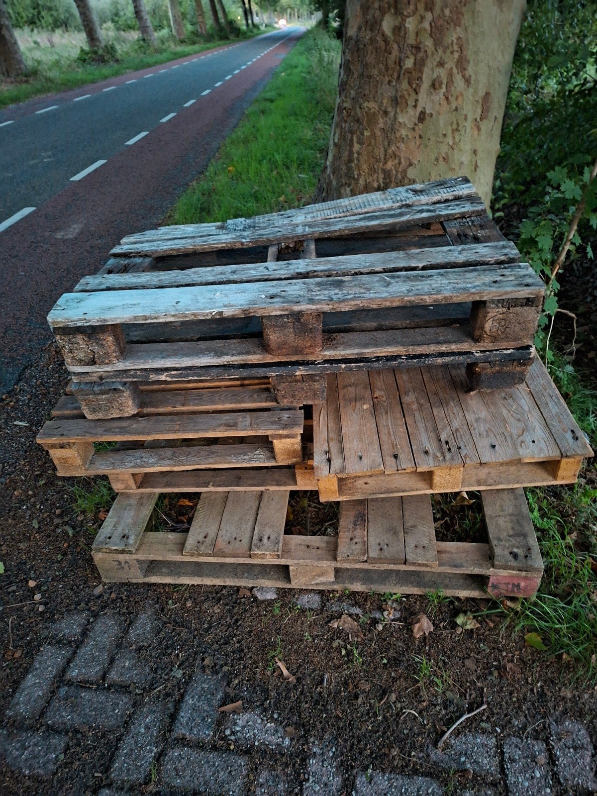 Oude pallets voor diverse projecten, Doe-het-zelf en Verbouw, Ophalen