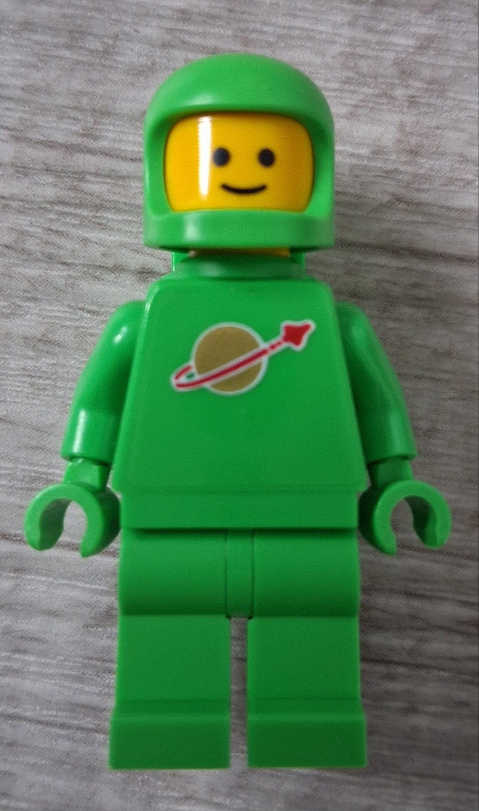 Helder groene Lego classic space astronaut, Lego, Nieuw, Ophalen of Verzenden, Compleet