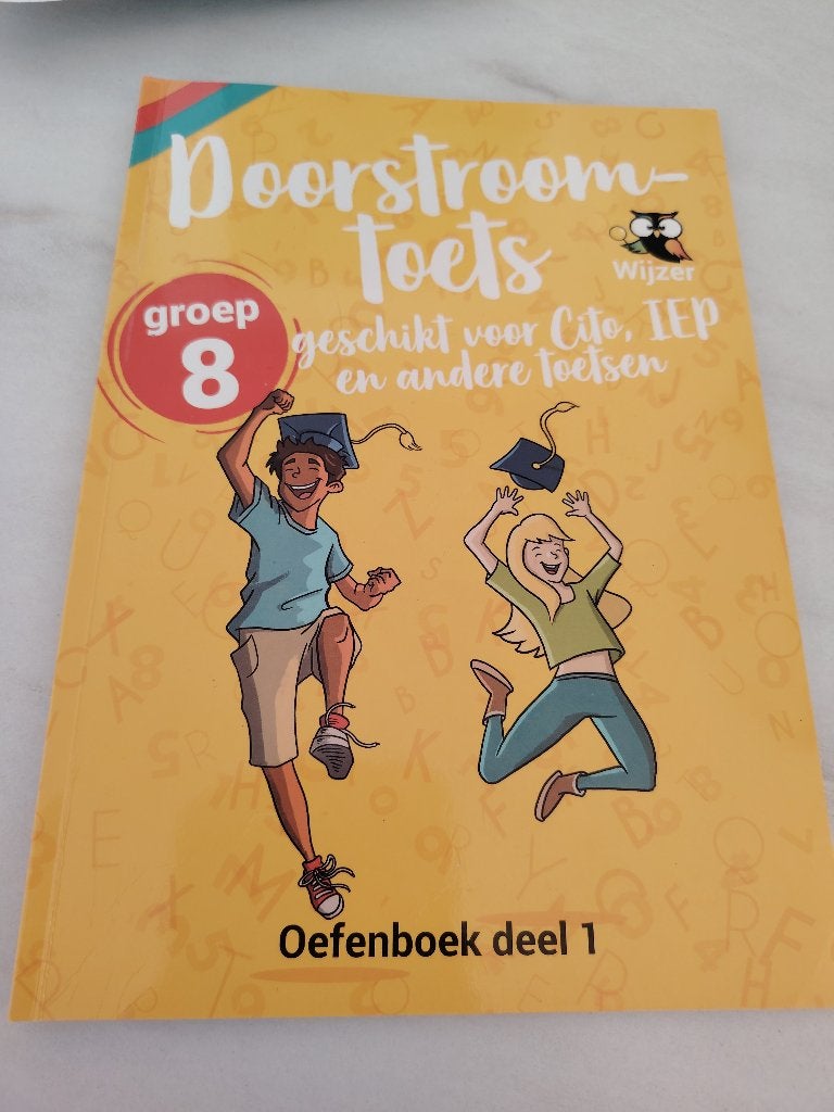 Oefenboeken doorstroomtoets deel 1 en 2 groep 8, Ophalen of Verzenden, Gelezen, Diverse auteurs