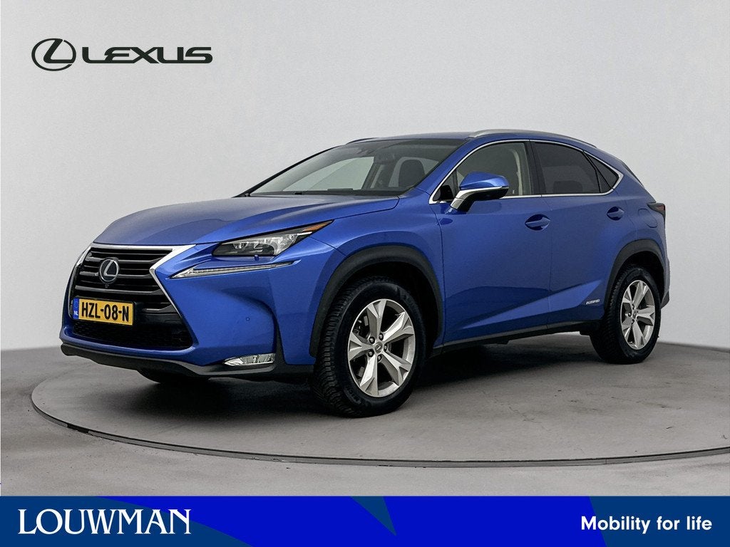 Lexus NX 300h AWD President Line | Mark-Levinson | Dealerond, Automaat, 12 maanden, Gebruikt, Blauw