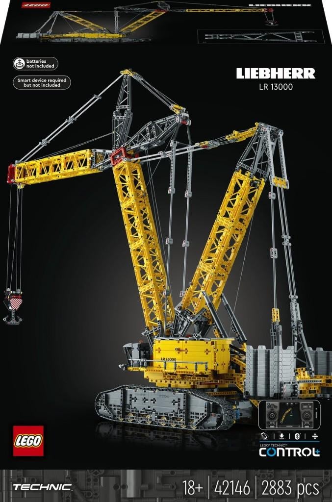 LEGO Technic Liebherr Rupsbandkraan LR 13000 - 42146, Ophalen, Lego, Nieuw, Technic