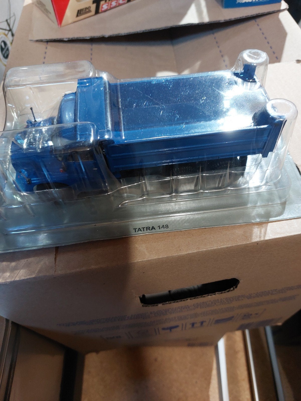 Tatra 148 Modelauto - Blauw - Nieuw in Verpakking, Overige merken, 1:50 of kleiner, Nieuw, Ophalen of Verzenden
