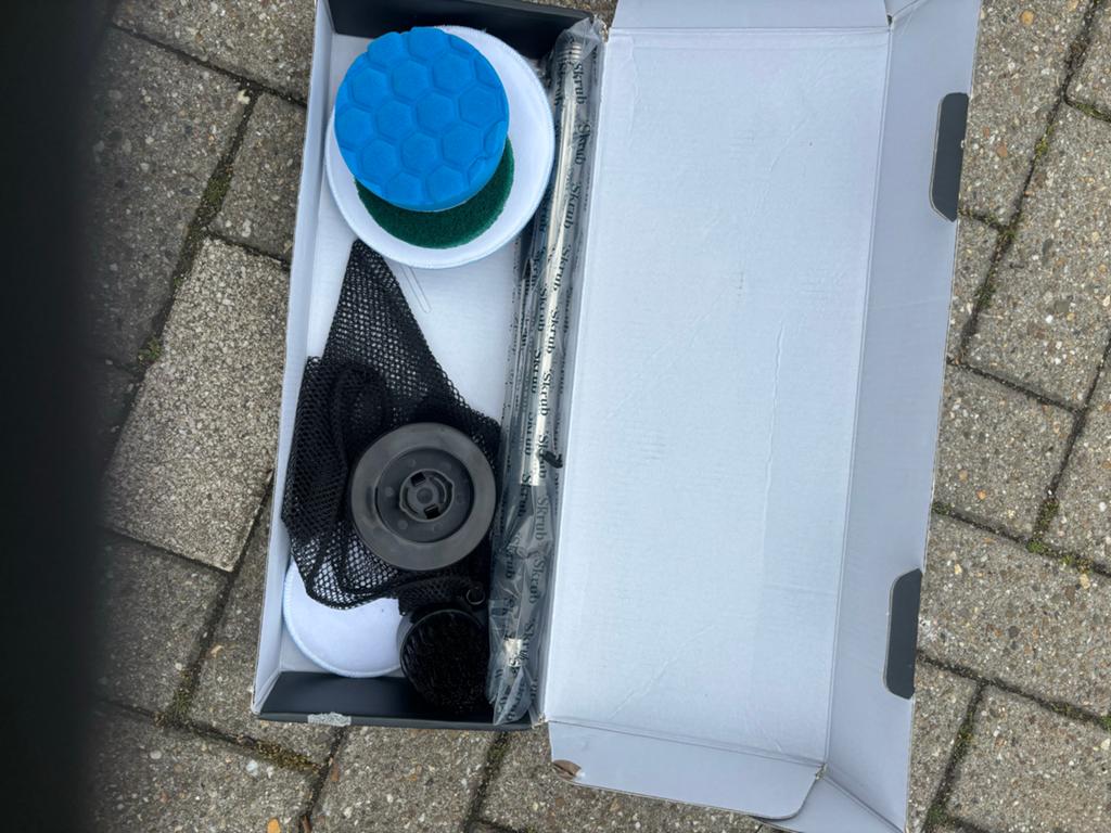 Elektrische Schoonmaakborstel Set - Nieuw in Doos, Ophalen of Verzenden, Bezem of Borstel