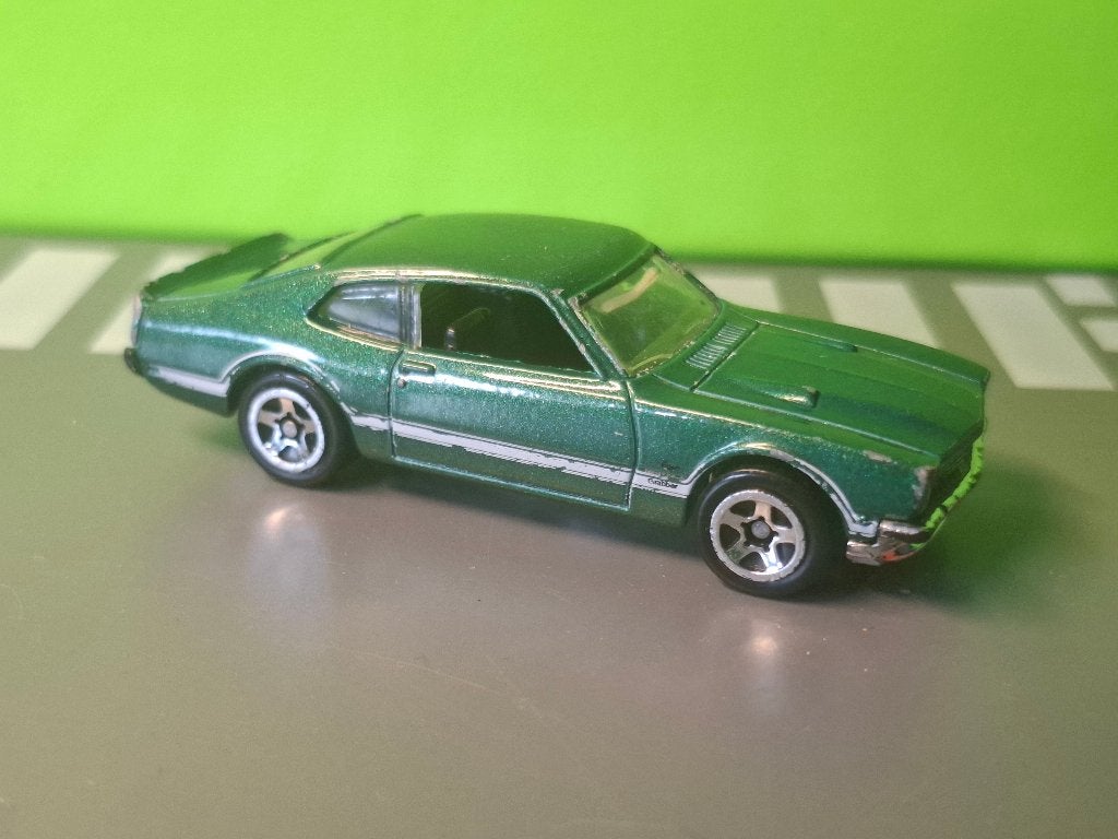 Hotwheels - 1971 Ford Maverick Grabber [groen] 1/60, Ophalen of Verzenden, Gebruikt, Auto