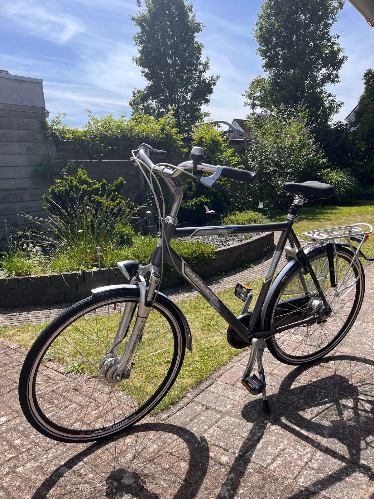 Target Washington herenfiets- opknapper, Gebruikt, Versnellingen, 57 tot 61 cm, Trommelrem