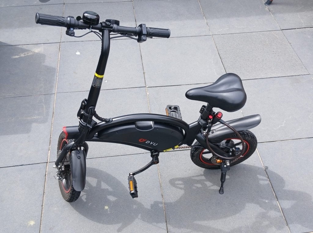 DYU D3F Elektrische Vouwfiets (Inclusief slot!), Minder dan 47 cm, Ophalen, Zo goed als nieuw, Overige merken