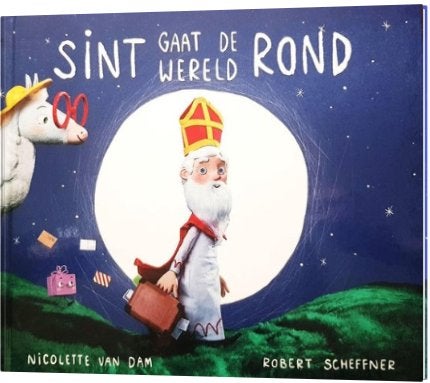Nicolette van Dam - Sint gaat de wereld rond, Ophalen of Verzenden