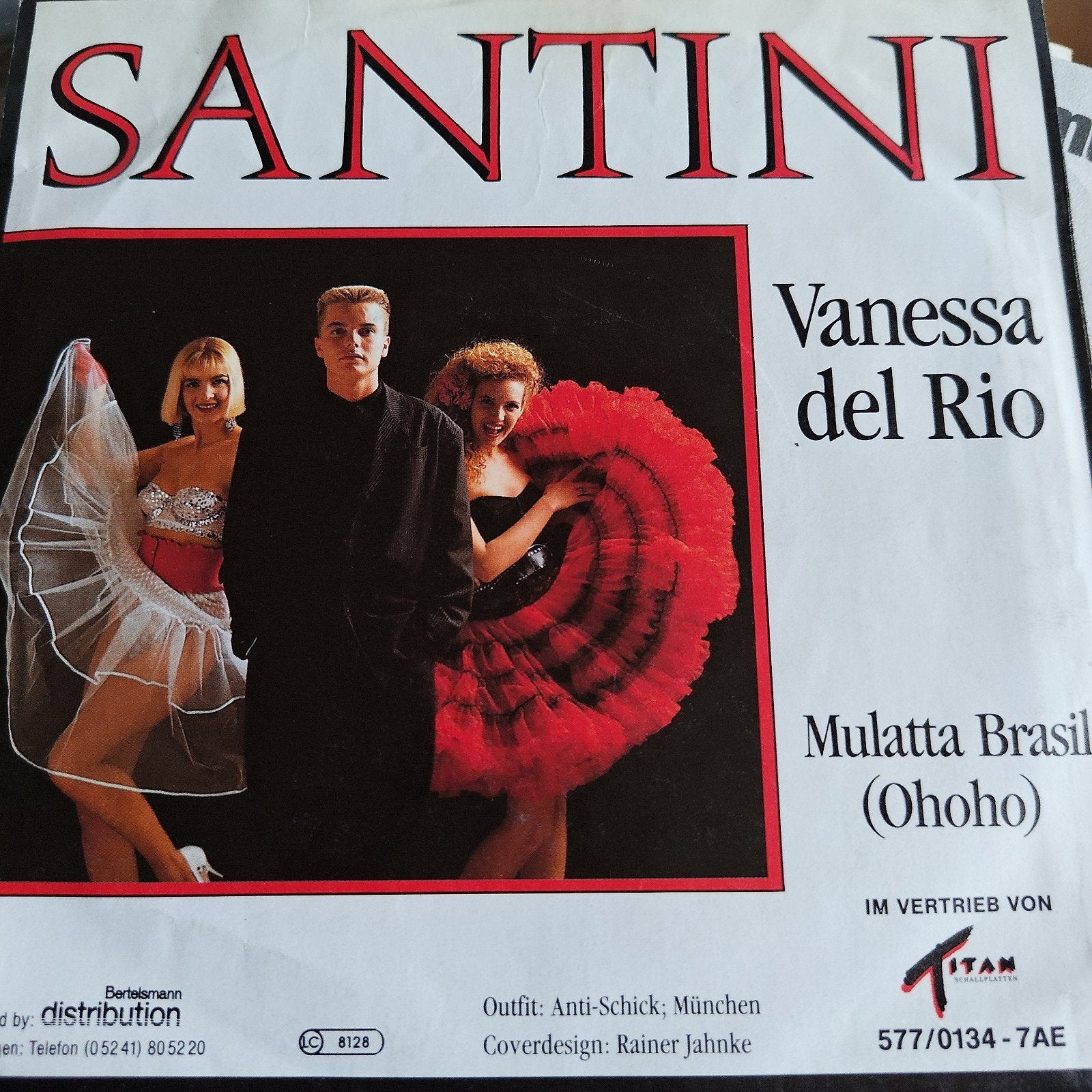 Santini - Vanessa del Rio - Mulatta Brasil (Ohoho) CD, Ophalen of Verzenden, Gebruikt, 7 inch, Schlager
