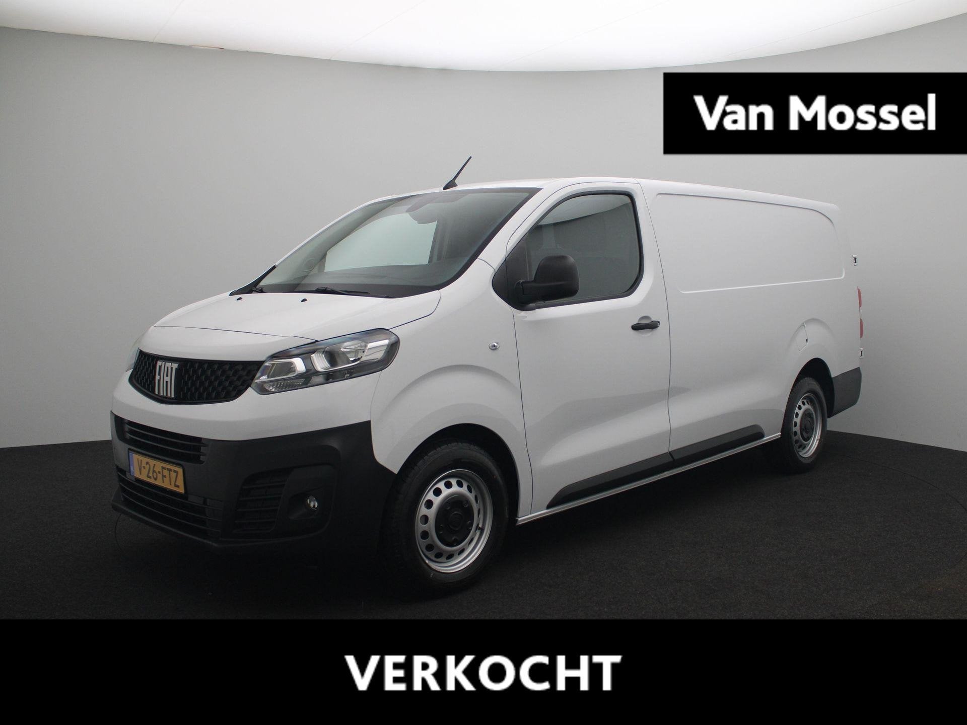 Fiat Scudo 1.5 MultiJet L3H1 | Reservewiel | Apple Carplay &, Voorwielaandrijving, Euro 6, 1645 kg, Wit
