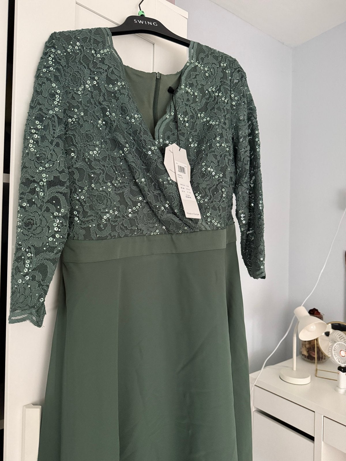 Avond jurk van Swing, Kleding | Dames, Jurken, Maat 42/44 (L), Nieuw, Ophalen of Verzenden, Onder de knie