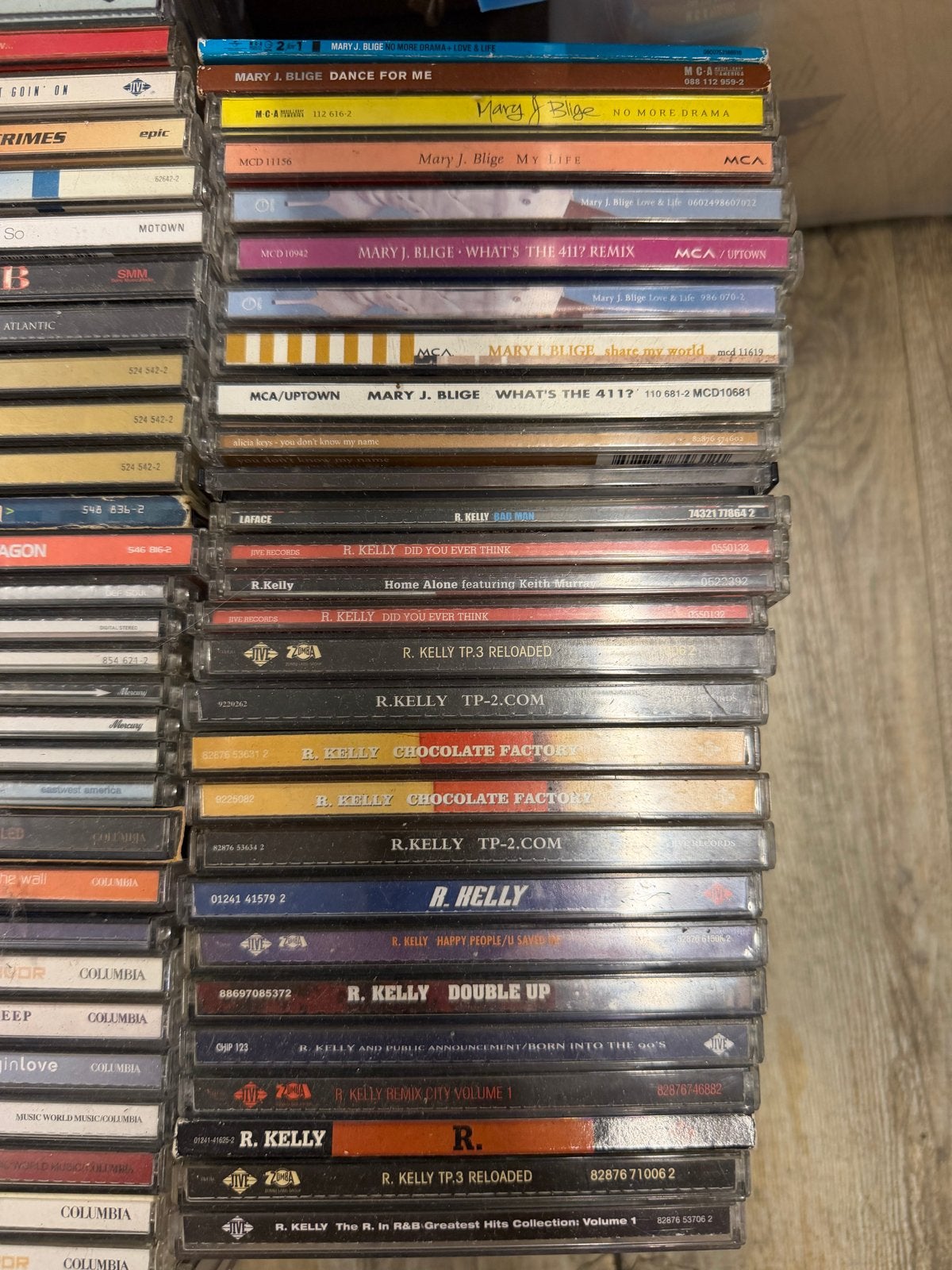 Grote collectie R&B en Soul CD's - Diverse artiesten, Ophalen of Verzenden, Gebruikt, Album