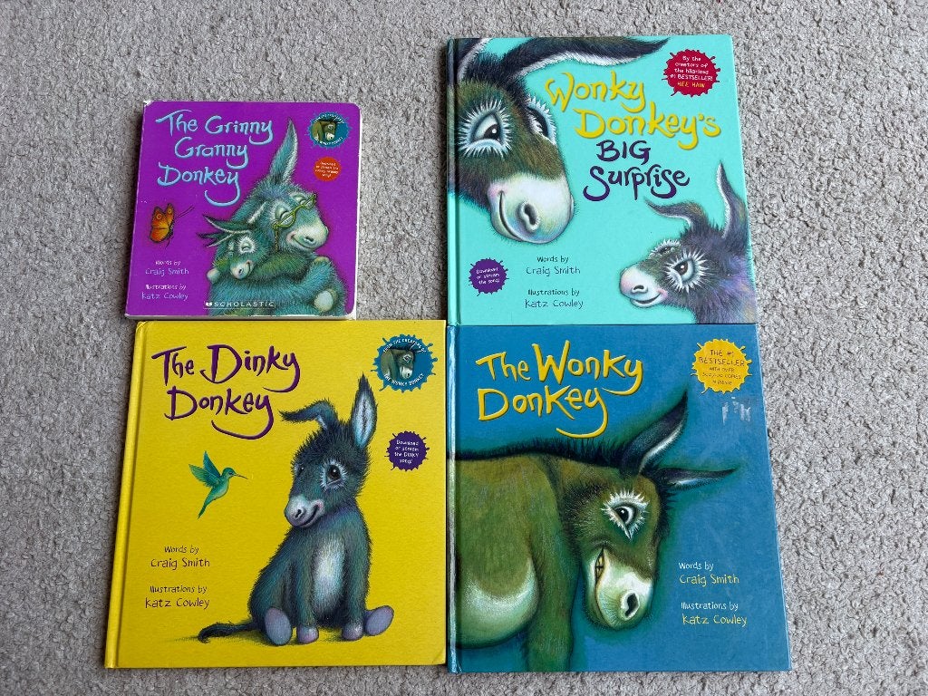 Wonkey Donkey Booken, Ophalen, Fictie algemeen, Jongen of Meisje, Zo goed als nieuw