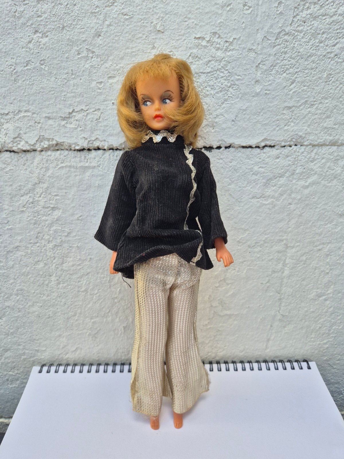 Vintage Tressy pop met groeiende haren en sleutel, Ophalen of Verzenden, Gebruikt, Overige typen