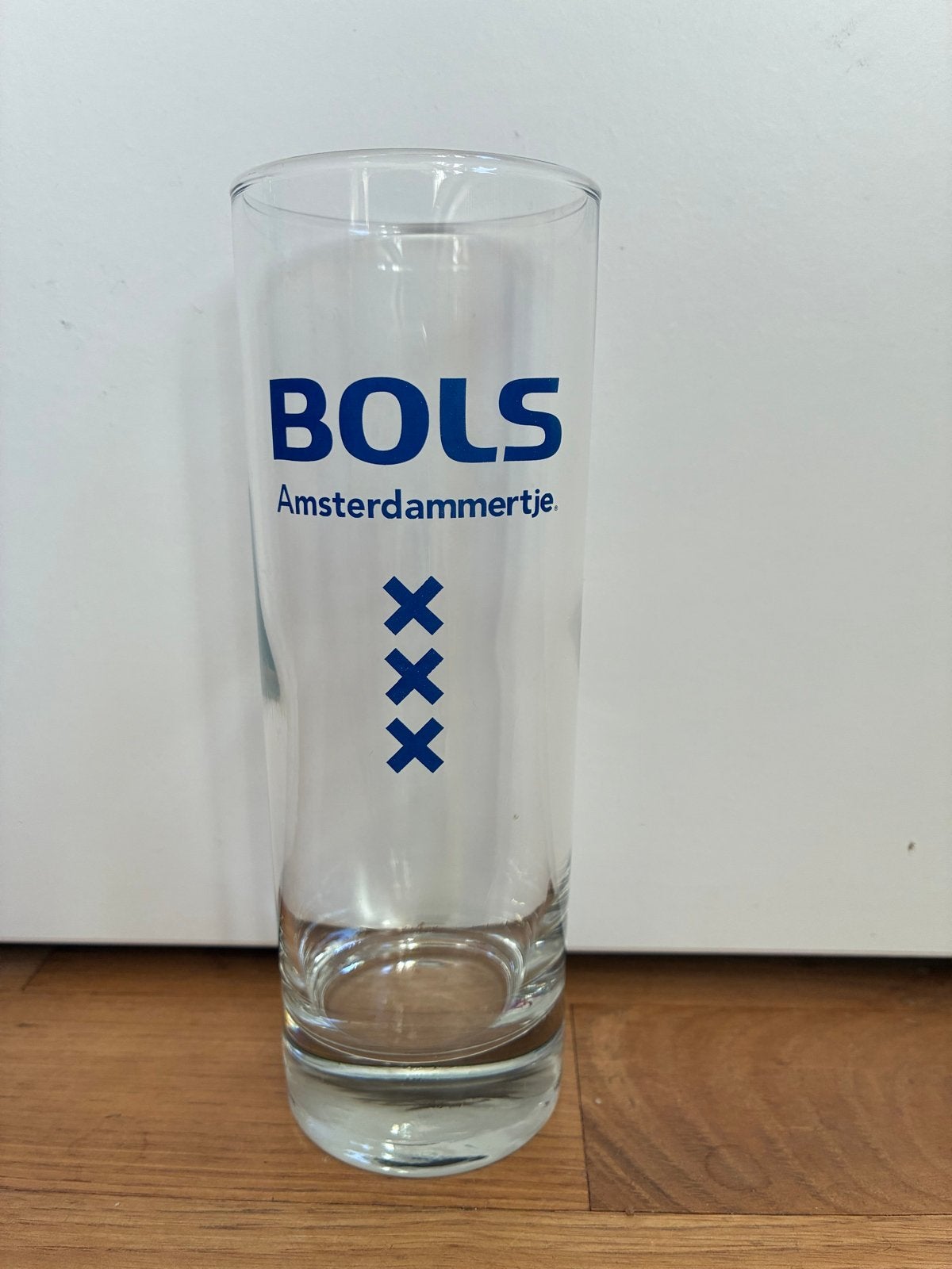 Bols Amsterdammetje (longdrink) glas, Ophalen of Verzenden, Zo goed als nieuw, Overige merken, Glas