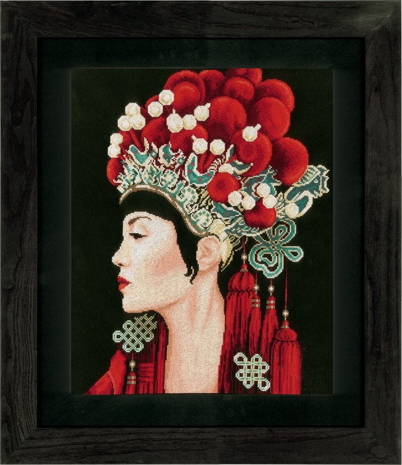 Borduurpakket Asian beauty pn0148510, Geen, Geen, Nieuw, Ophalen of Verzenden