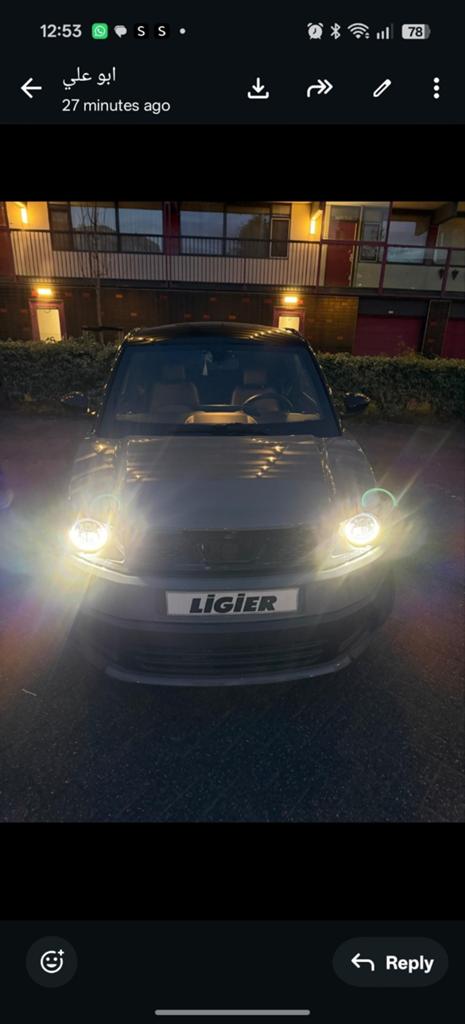 Ligier 45 brommobiel te koop  – zeer nette staat, Auto's, Particulier, Te koop