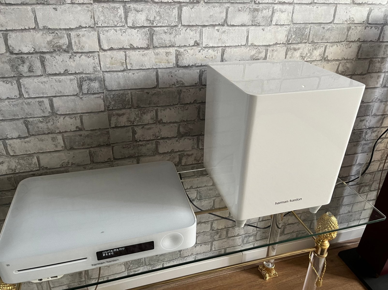 Harman Kardon Receiver - Speakers - Subwoofer - Als Nieuw, Overige systemen, Zo goed als nieuw, 60 tot 120 watt, Ophalen