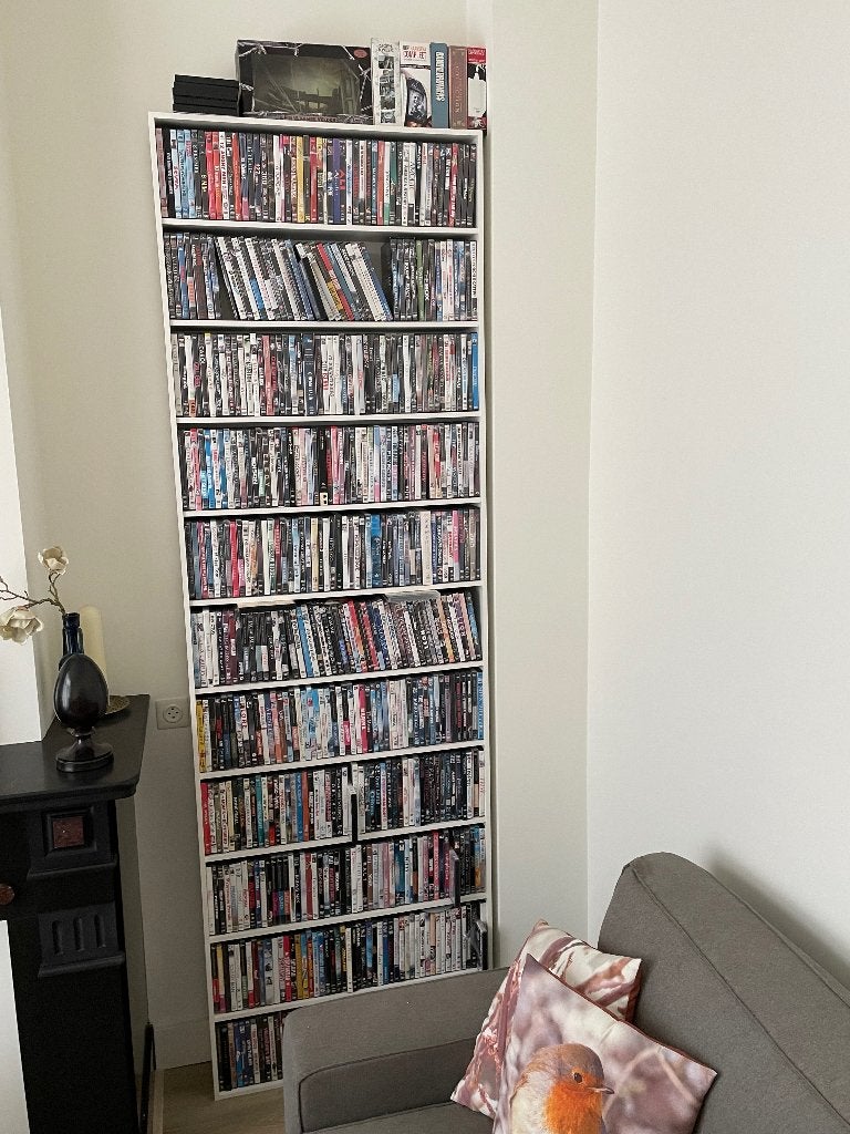 DVD kast, Huis en Inrichting, Ophalen, Dvd's, 150 discs of meer, Zo goed als nieuw