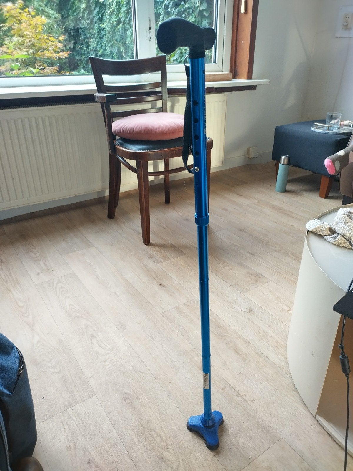 wandelstok met extra stabiliteit, Diversen, Ophalen, Verstelbaar, Zo goed als nieuw