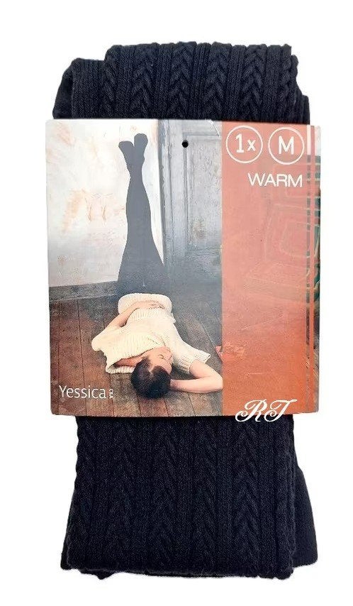 Prachtige warme zwarte winter panty., Maat 40/42 (M), Ophalen of Verzenden, Zo goed als nieuw, Panty