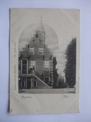 P288 Balk - Raadhuis, Verzenden, Voor 1920, Ongelopen, Friesland