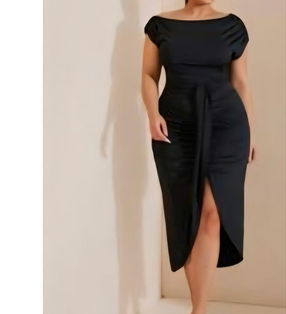 Mooie jurk, Kleding | Dames, Ophalen of Verzenden, Zo goed als nieuw, Zwart, Sneakers of Gympen
