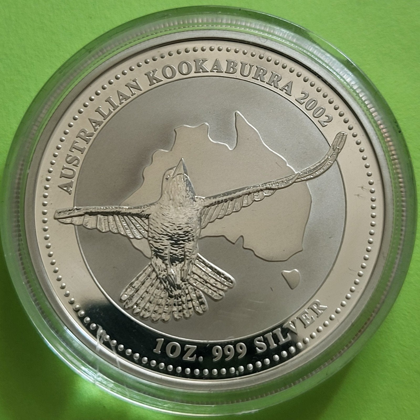 Kookaburra 2002 - 1 oz zilver, Verzenden, Zilver
