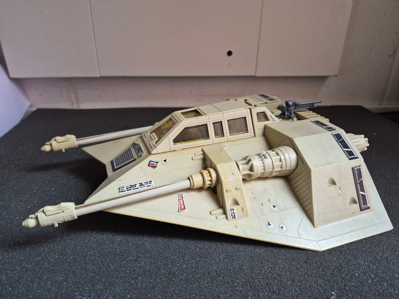 Star Wars Kenner Vintage Snowspeeder (touw blok ontbreekt), Ophalen of Verzenden, Gebruikt, Actiefiguurtje