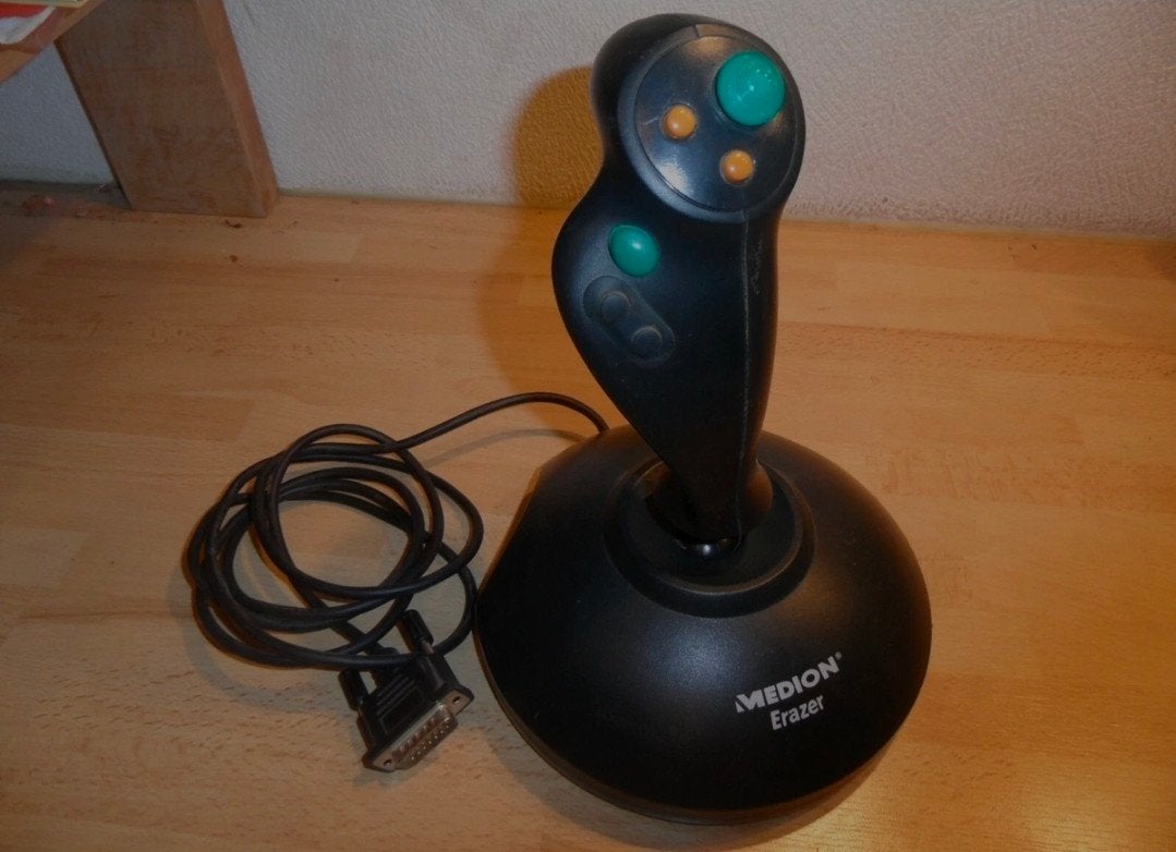Medion Erazer Joystick voor PC, Spelcomputers en Games, Gebruikt, PC, Overige typen, Overige merken