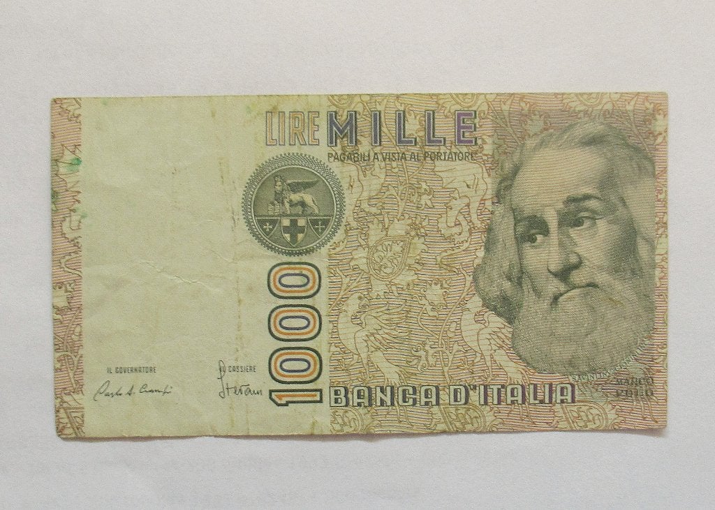 Italië 1000 Lire  1982, Verzenden, Italië