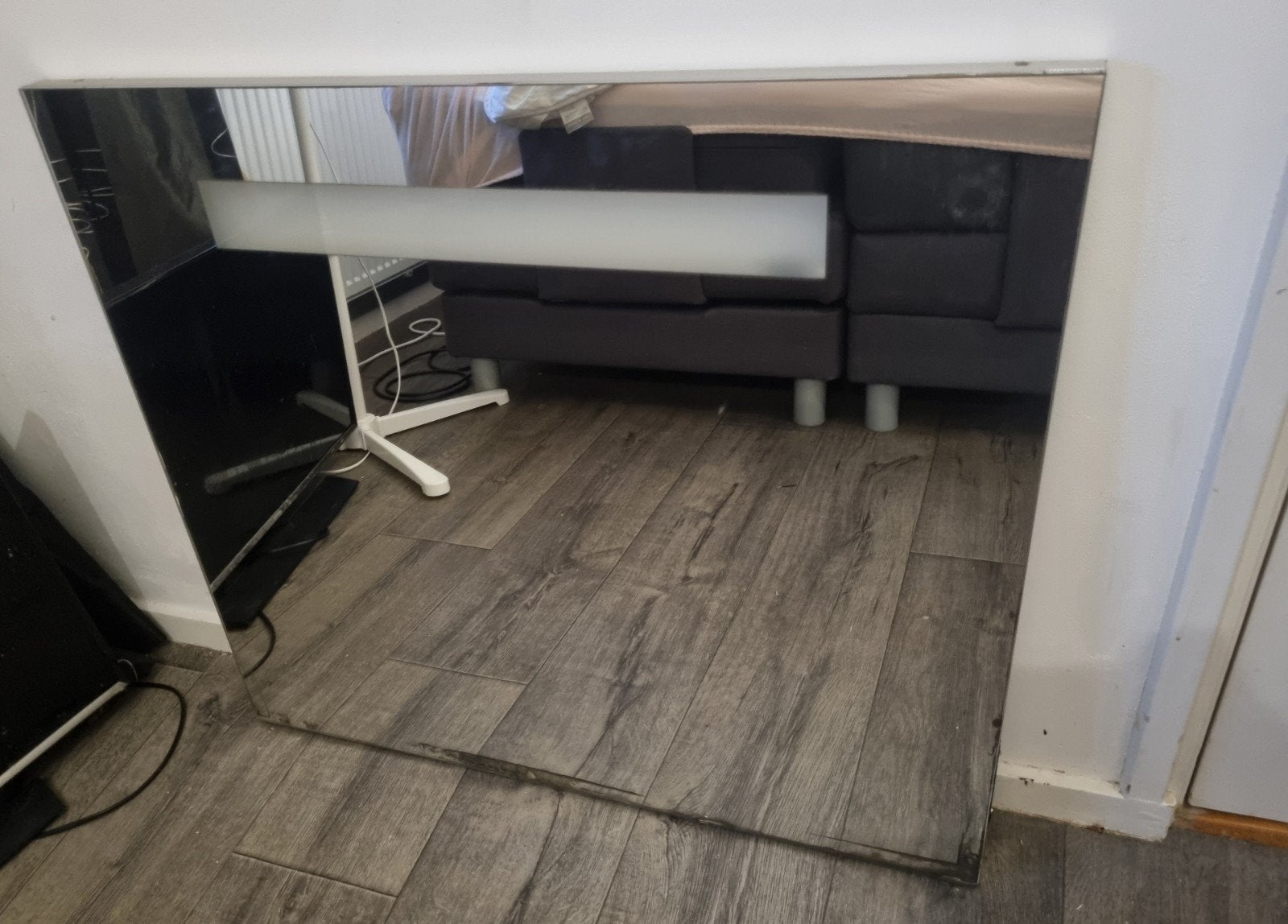 Badkamer spiegel, Huis en Inrichting, Badkamer | Badkamermeubels, Ophalen, Overige typen, 50 tot 100 cm, Minder dan 25 cm