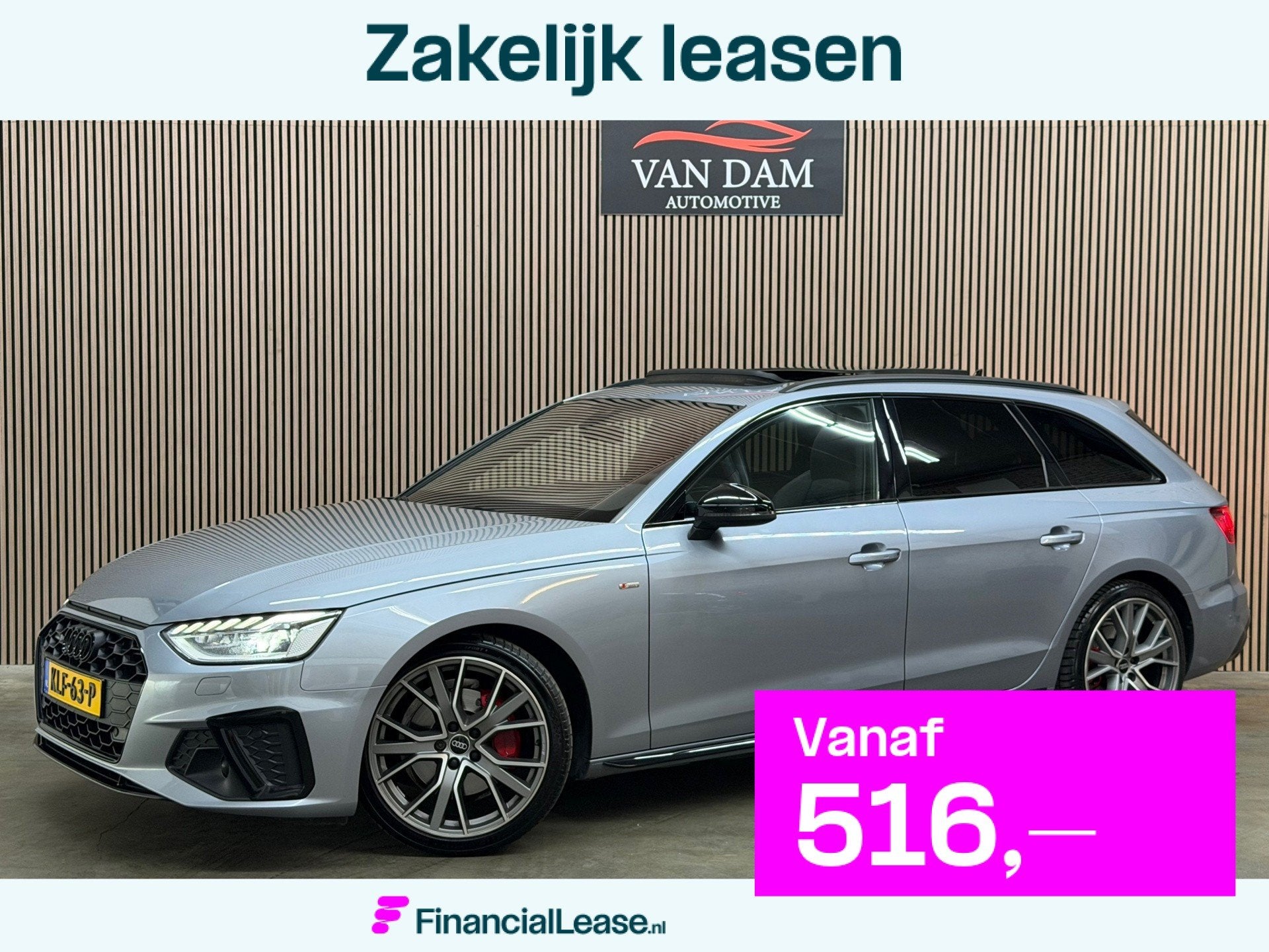 Audi A4 Avant 40 TDI S edition 2022 PANO RS-STOEL LED CAMERA, A4, Leder, Diesel, 204 pk