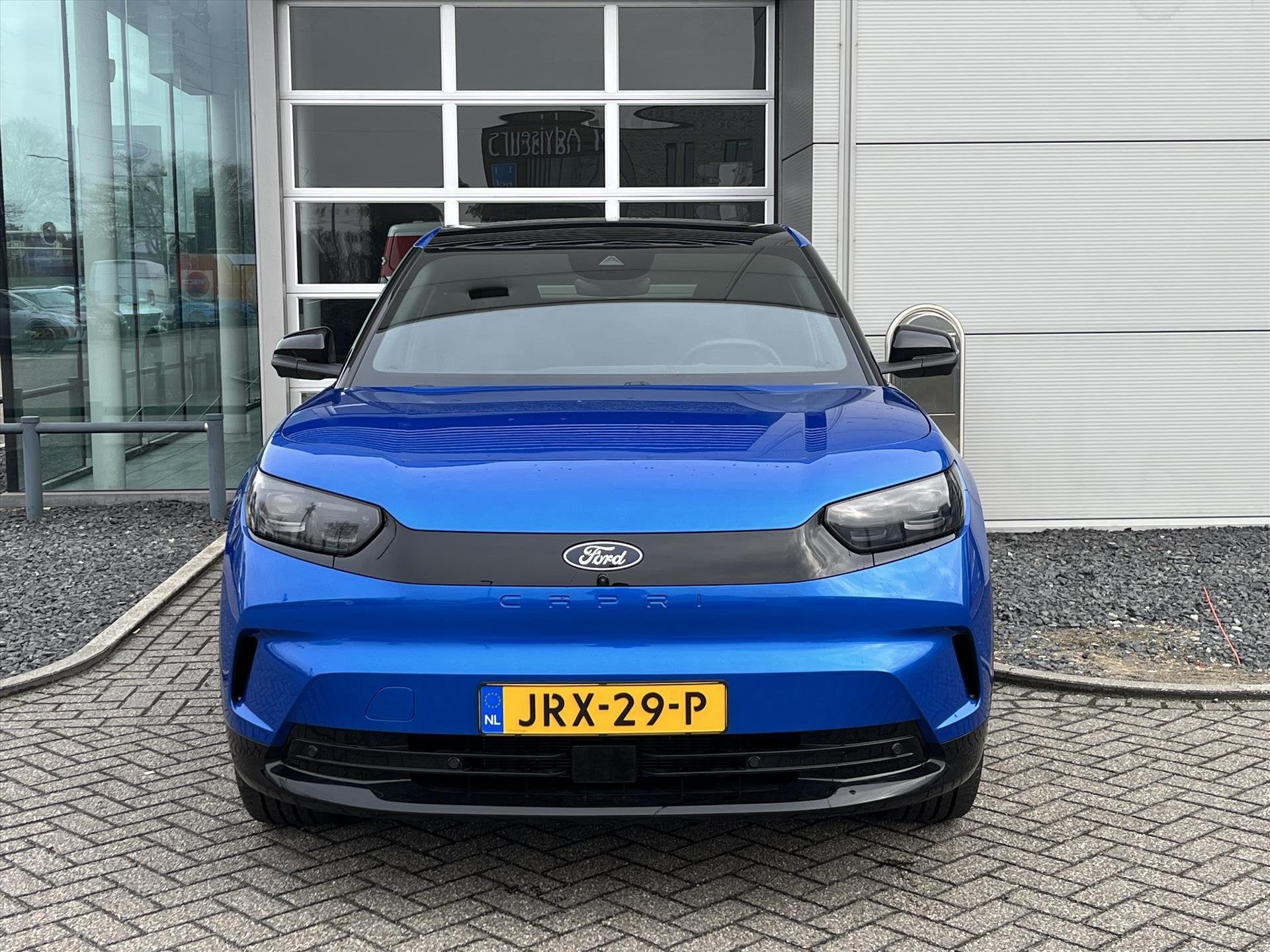Ford Capri Extended Range RWD 77kWh 286pk Premium | Leder in, Blauw, Origineel Nederlands, 1000 kg, 598 km