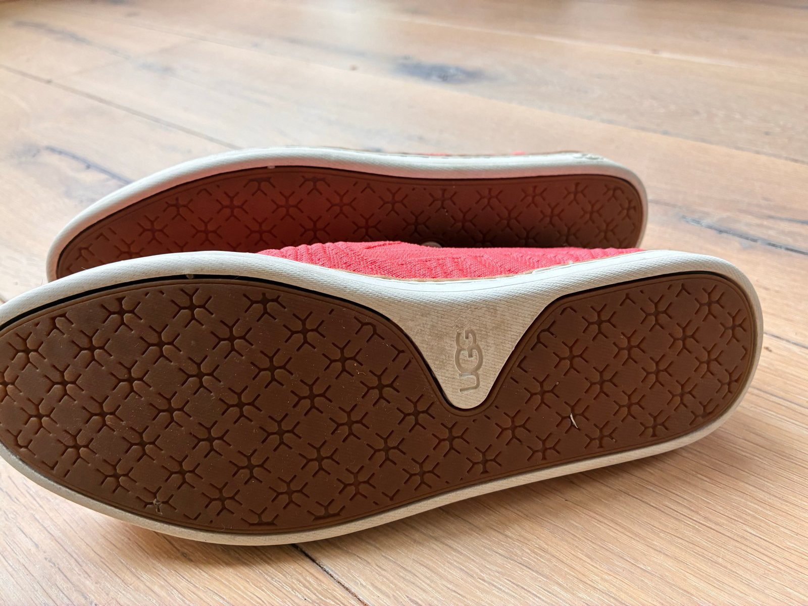 Ugg Zomerschoenen Maat 37 - Comfortabele Instappers, Instappers, Ophalen of Verzenden, Zo goed als nieuw, Roze