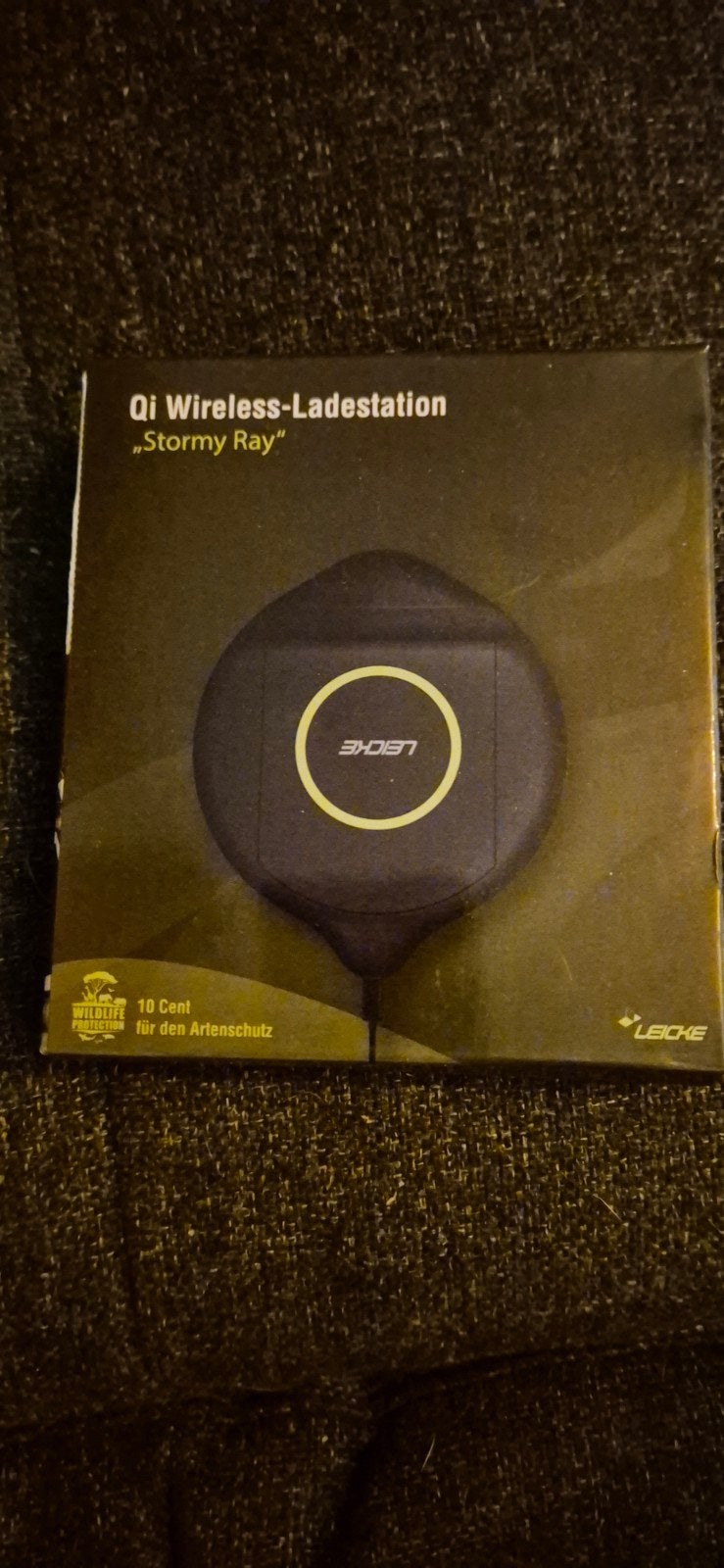 Qi Draadloze Oplader "Stormy Ray" - Nieuw, Ophalen of Verzenden, Nieuw, Overige typen, Universeel