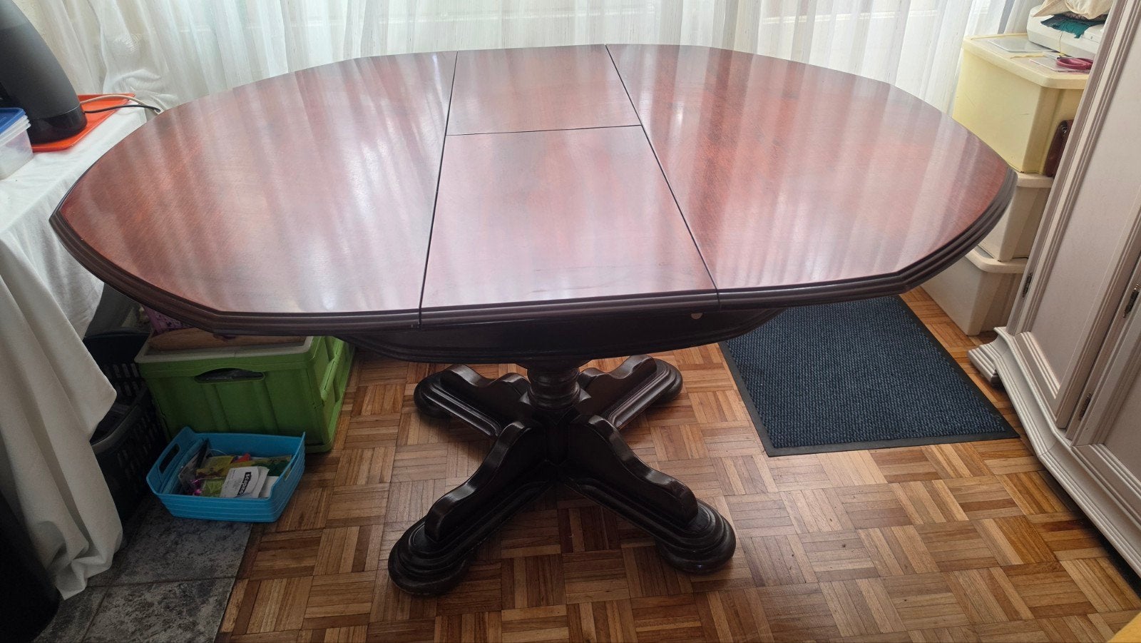 Eettafel, Huis en Inrichting, Tafels | Eettafels, Ophalen, Gebruikt, Klassiek, Rond