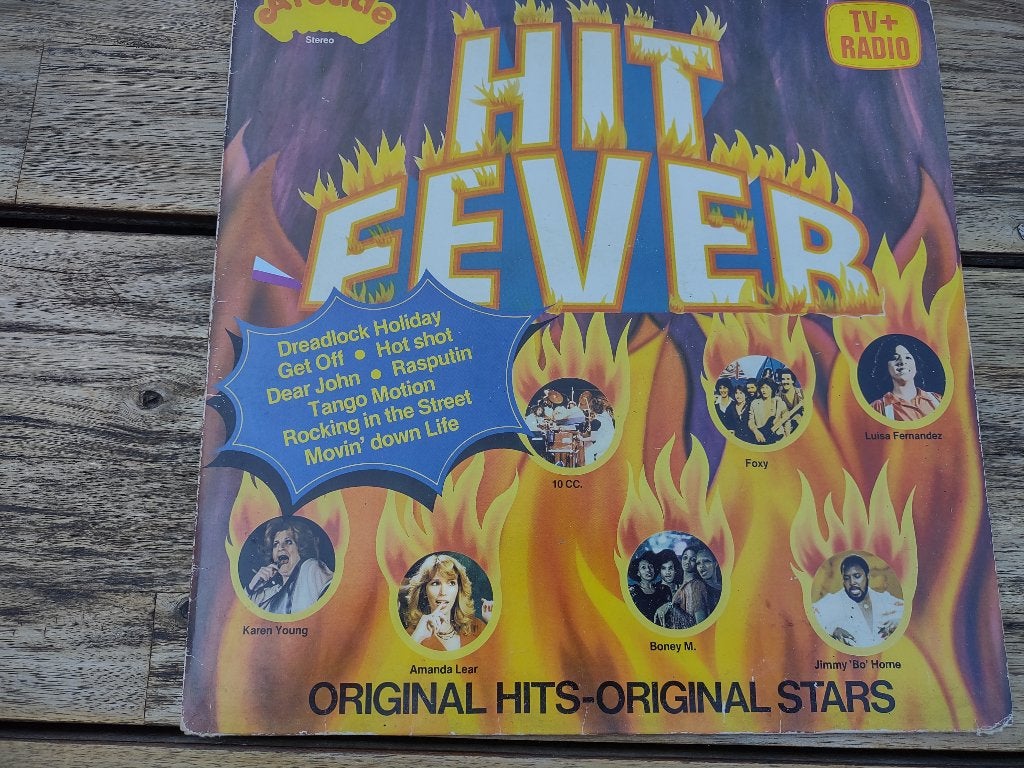 Lp - Hit Fever, Cd's en Dvd's, Ophalen of Verzenden, Zo goed als nieuw, Pop, LP