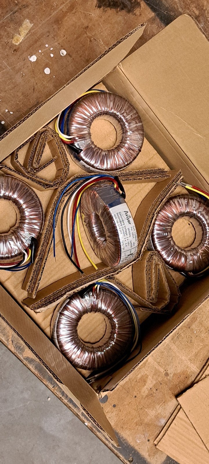 Ringkerntransformator 2x10V 2x6A 120VA, Hobby en Vrije tijd, Elektronica-componenten, Ophalen of Verzenden