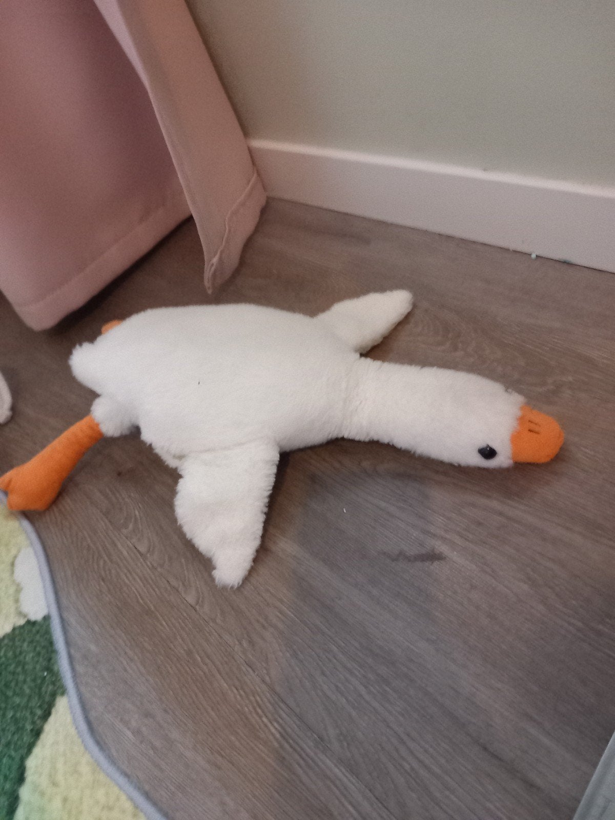knuffel eend/gans!, Overige merken, Overige karakters, Ophalen of Verzenden, Zo goed als nieuw