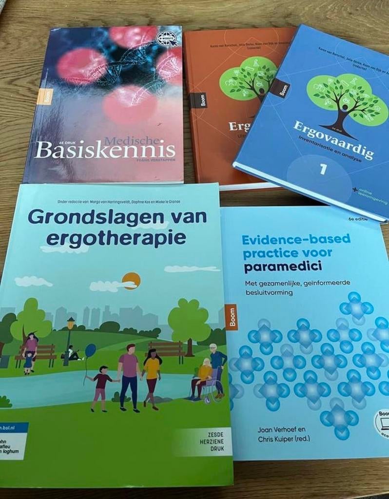 Schoolboeken Ergotherapie - Diverse Titels, Ophalen of Verzenden, Nieuw, Overige niveaus, Overige vakken