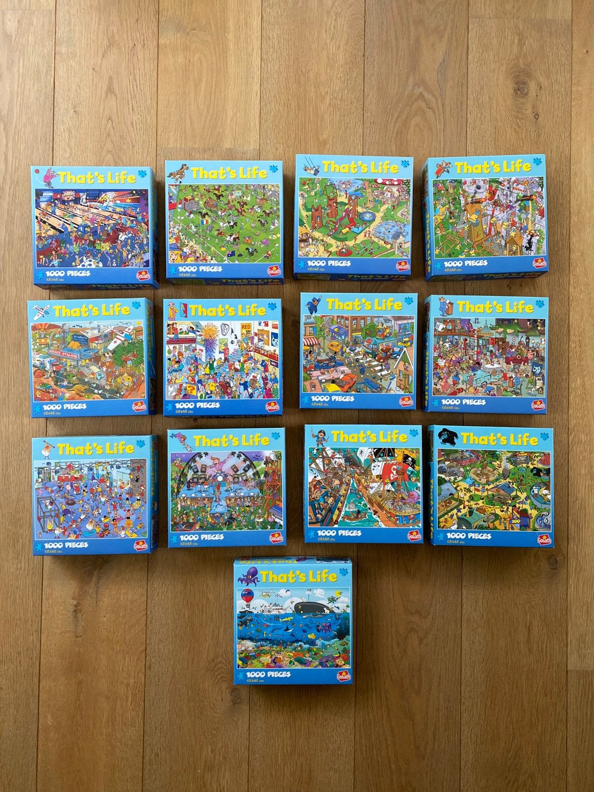 diverse puzzels of legpuzzels That’s Life, Ophalen of Verzenden, 500 t/m 1500 stukjes, Zo goed als nieuw