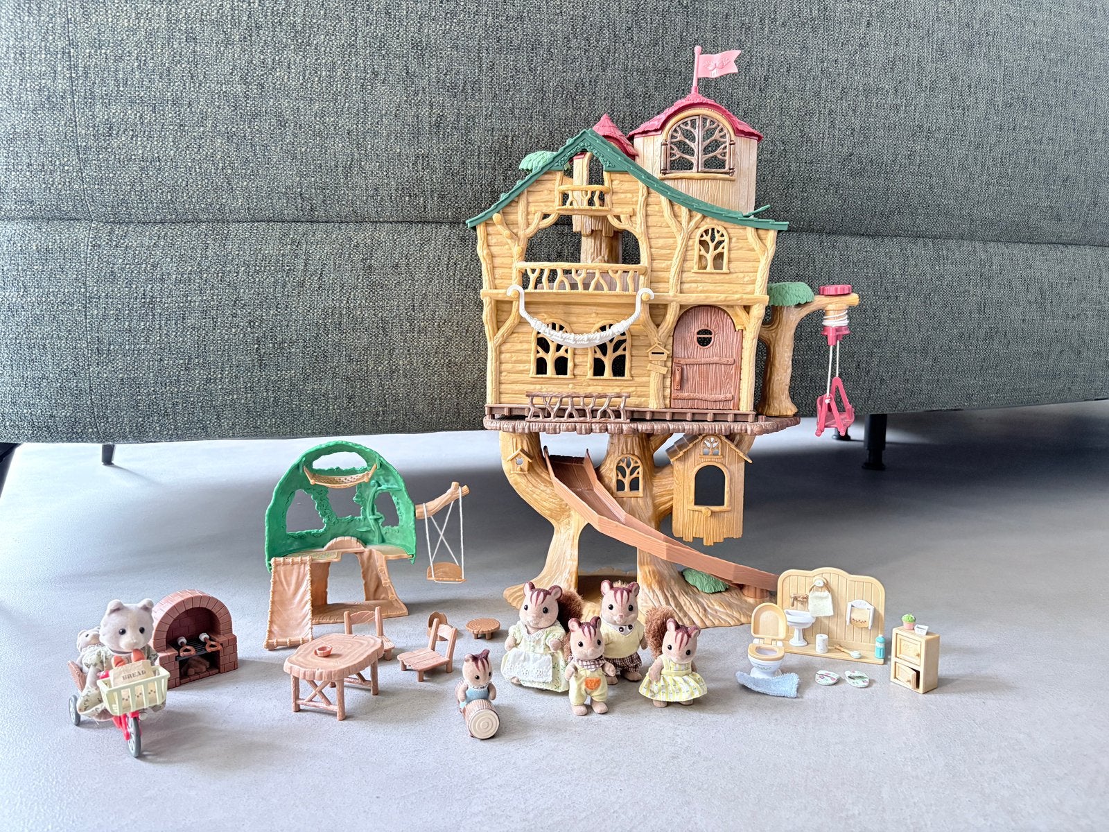 Sylvanian Families complete speelset, Ophalen of Verzenden, Zo goed als nieuw, Poppenhuis