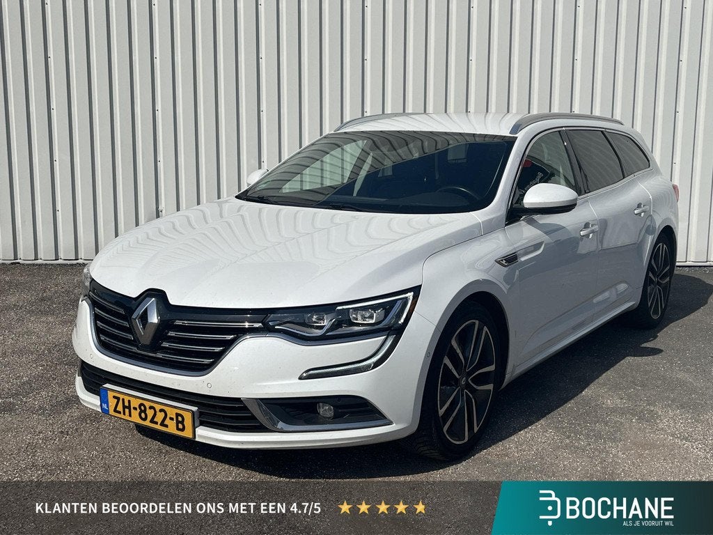 Renault Talisman Estate 1.8 TCe 225 EDC Intens | BOSE | Trek, Auto's, Renault, 4 cilinders, Met garantie (alle), Leder en Stof