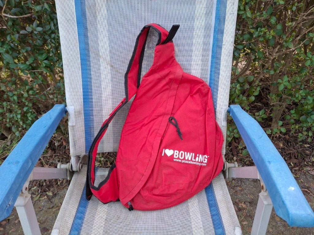 Rode tas bowling bowlen, Sport en Fitness, Bowlen, Ophalen of Verzenden, Tas