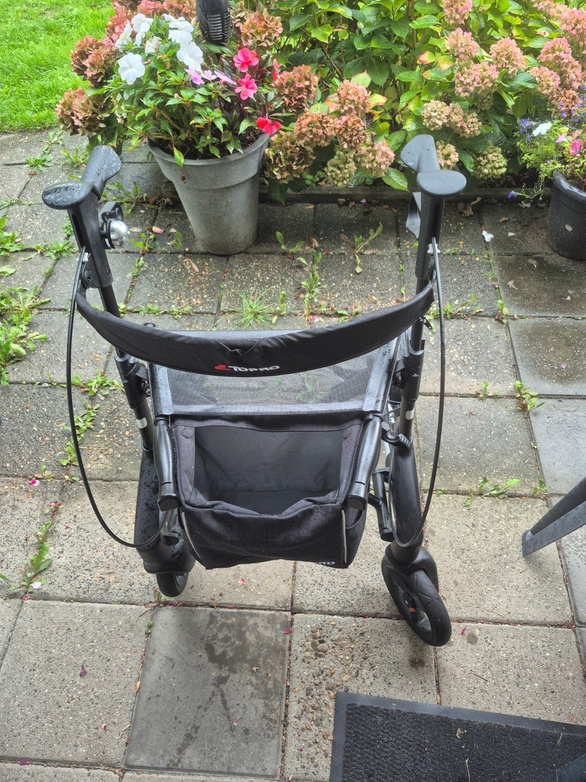 Topro Troja 5G rollator – zeer weinig gebruikt  met dienblad, Ophalen, Zo goed als nieuw
