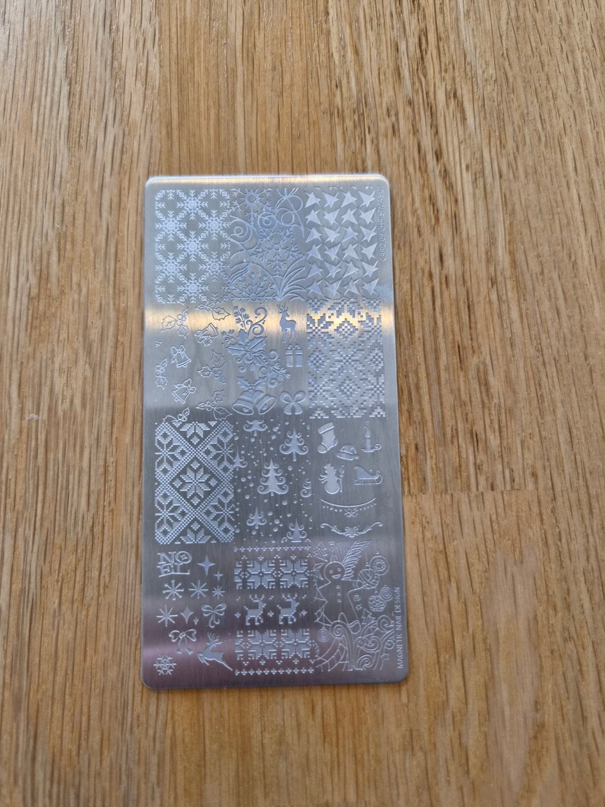 Kerst stempelkaart, Ophalen of Verzenden