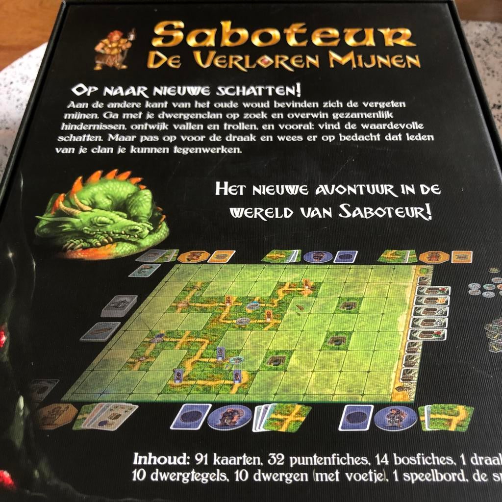 Saboteur De Verloren Mijnen - Zo goed als nieuw, Ophalen of Verzenden, Zo goed als nieuw