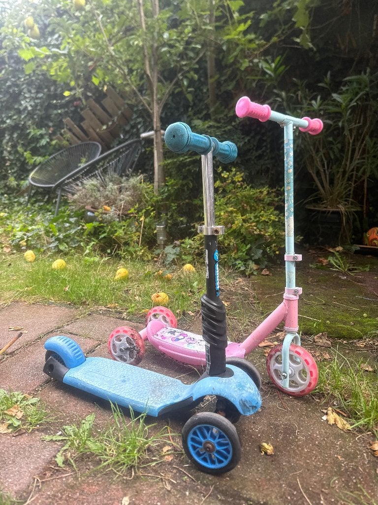 Stepjes kinder, Fietsen en Brommers, Steps, Ophalen, Gebruikt, Gewone step