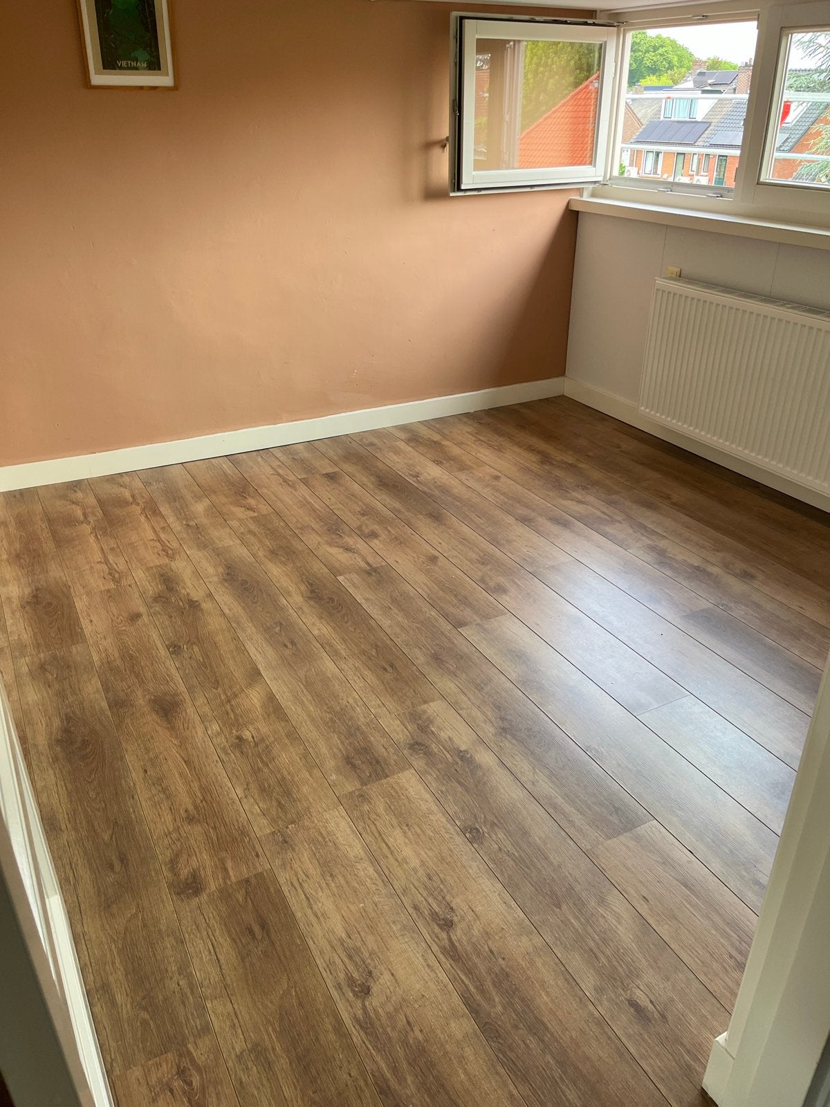 Laminaatvloer - gratis af te halen in Nijmegen, Ophalen, Gebruikt, 50 tot 150 cm, 10 m² of meer