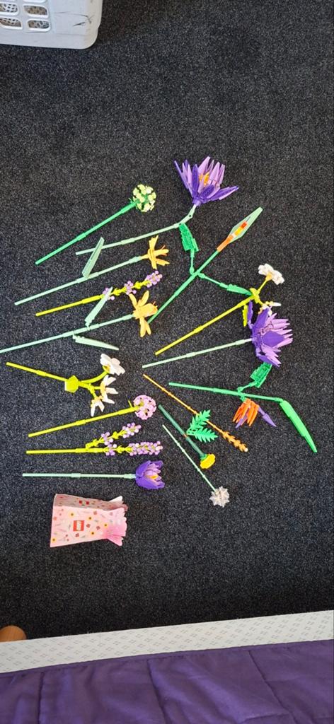 Bouwsteen Bloemen Boeket - Diverse Kleuren en Soorten, Ophalen of Verzenden
